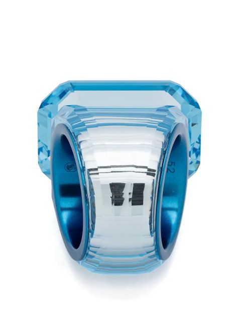 Swarovski Lucent motif ring - Blue