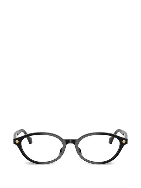 Versace Eyewear Medusa-detail glasses - Black - zdjęcie produktu nr 1