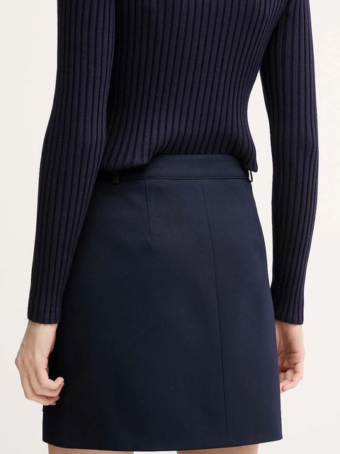 Marc Aurel spódnica kolor granatowy mini prosta 2329-2020-24807