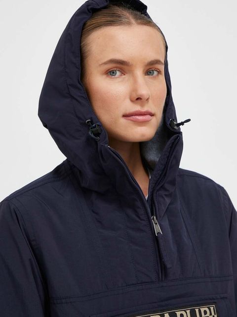Napapijri kurtka damska kolor granatowy przejściowa