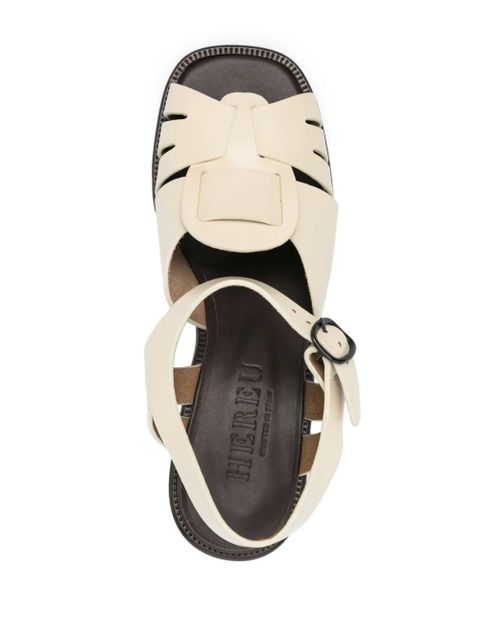 Hereu Ancora leather sandals - Neutrals