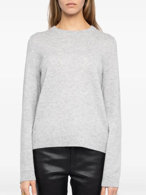 Zadig&Voltaire patch sweater - Grey