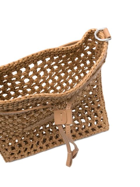 Tod's drawstring-fastening shoulder bag - Neutrals