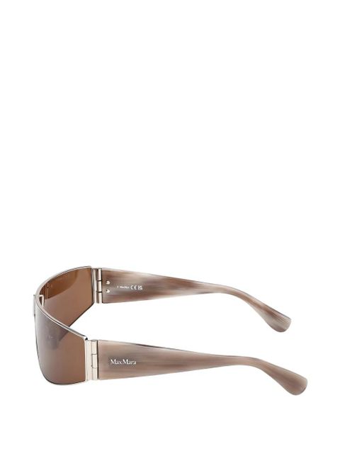 Max Mara Eyewear mask-shape sunglasses - Silver