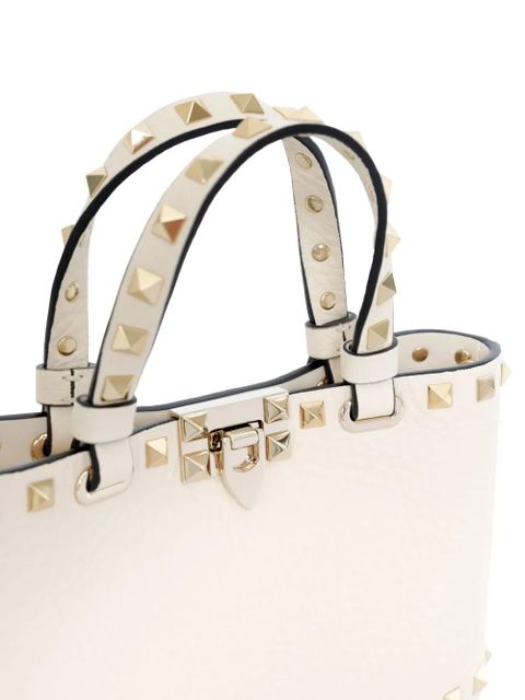 Valentino Garavani Rockstud-embellished mini bag - White