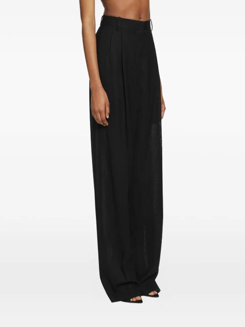 TOM FORD pleated wide-leg trousers - Black - zdjęcie produktu nr 2