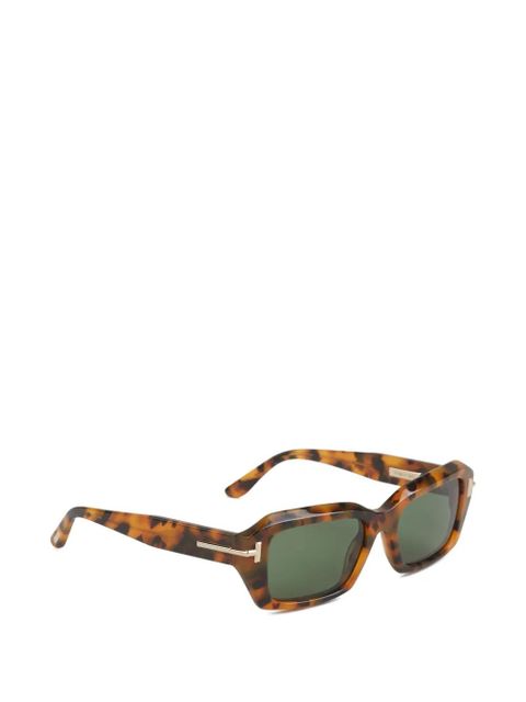 TOM FORD rectangle-shape sunglasses - Brown - zdjęcie produktu nr 2