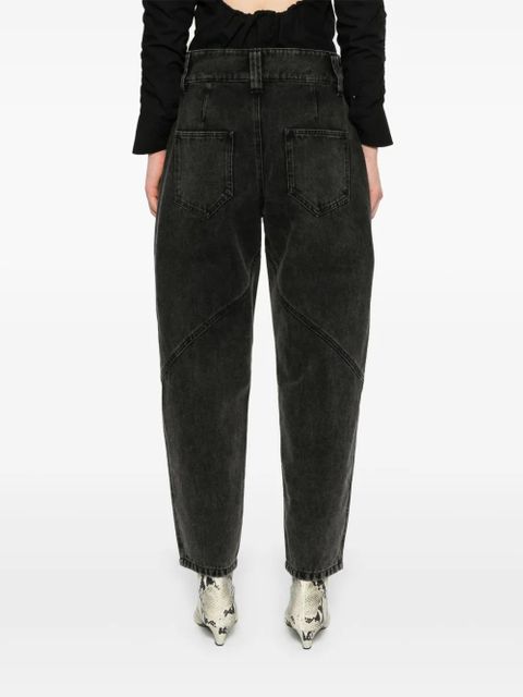 ISABEL MARANT Catarina tapered jeans - Grey - zdjęcie produktu nr 2