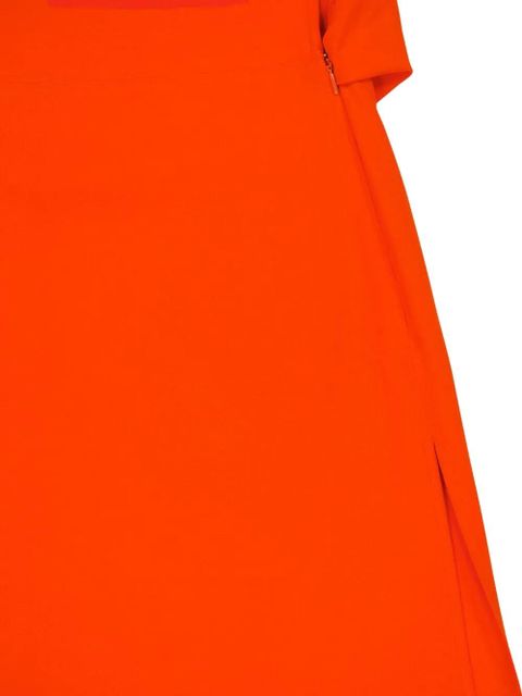 Gucci bamboo-detail midi dress - Orange