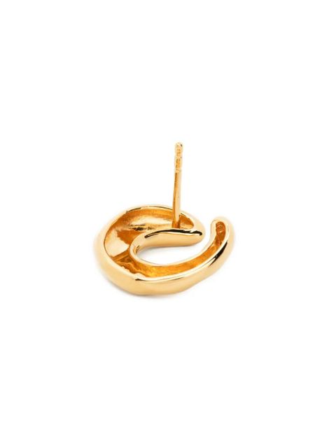 Missoma Organic Twisted small stud earrings - Gold - zdjęcie produktu nr 2