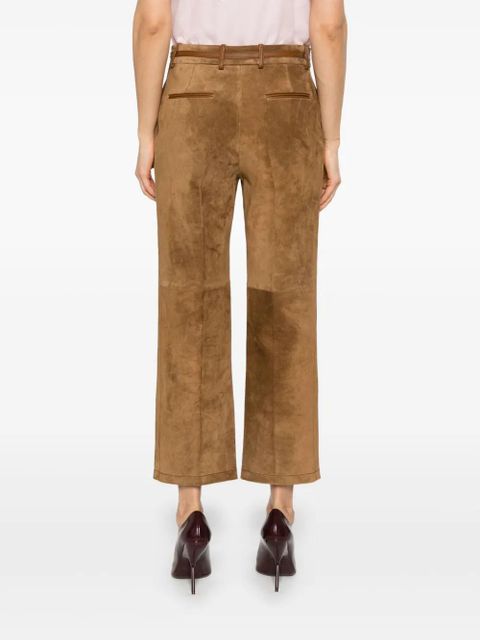 Gucci Horsebit-detail trousers - Brown