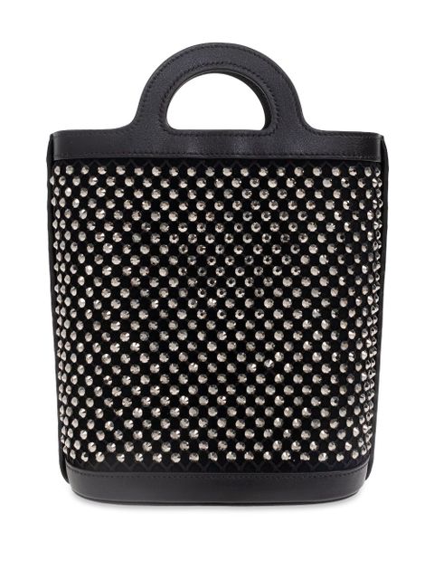 Marni crystal-embellished tote bag - Black - zdjęcie produktu nr 2