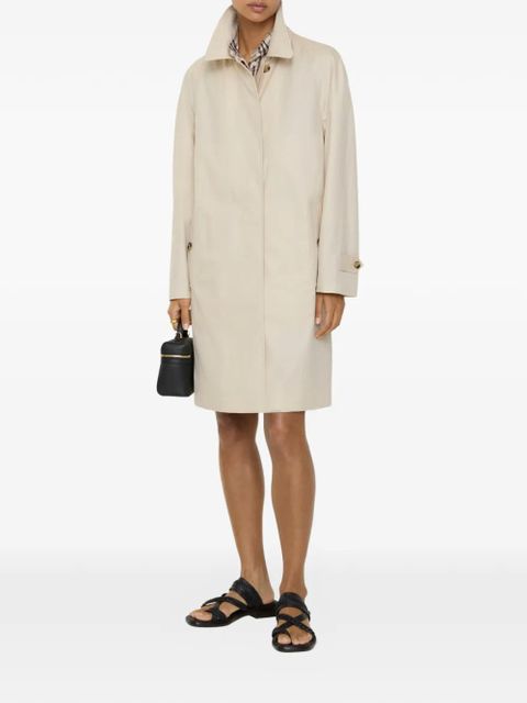 Burberry mid-length tropical gabardine Camden car coat - Neutrals - zdjęcie produktu nr 2