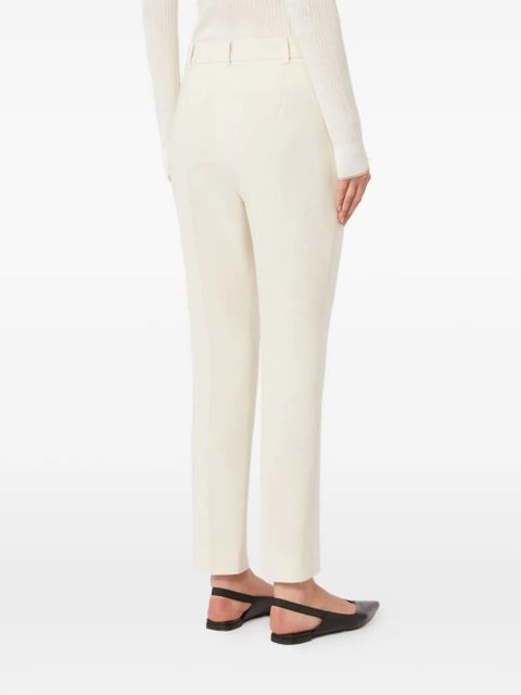 Max Mara belt-loops tailored trousers - Neutrals