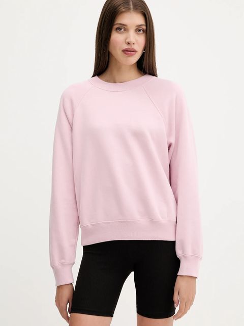 Abercrombie & Fitch bluza damska kolor różowy gładka KI152-5352-601 - zdjęcie produktu nr 1