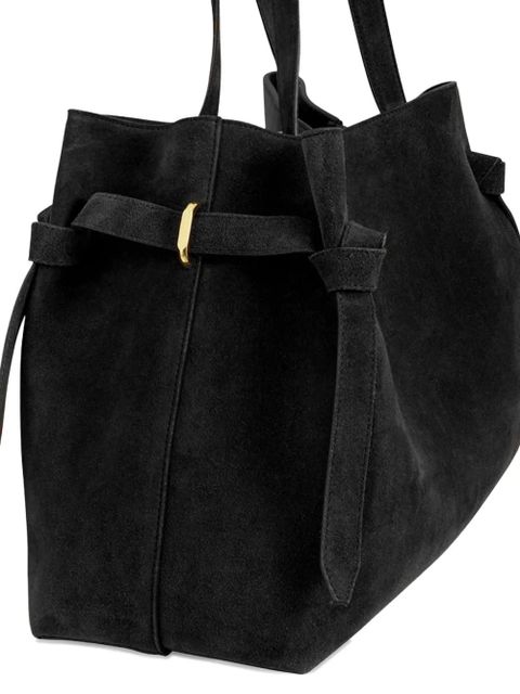 Yuzefi Gyoza knot-detail shoulder bag - Black