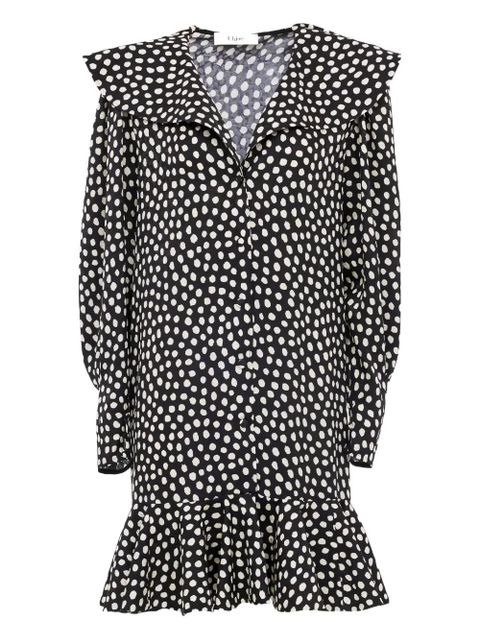 Chloé polka dot-pattern dress - Black - zdjęcie produktu nr 1