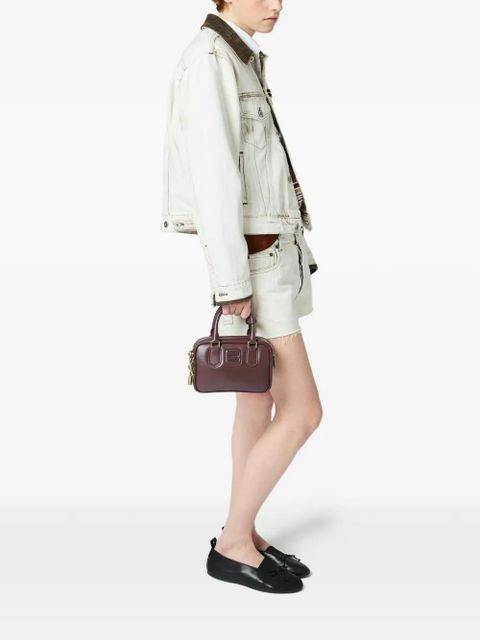 Miu Miu Arcadie tote bag - Brown - zdjęcie produktu nr 2