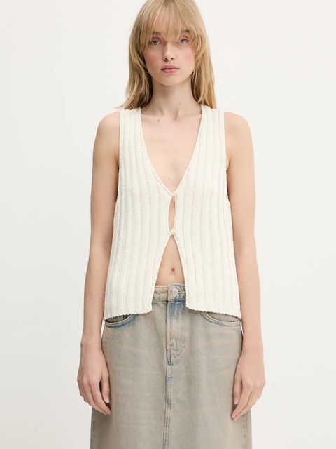 Samsoe Samsoe bluzka Salou damskie kolor beżowy F25100068 - zdjęcie produktu nr 1