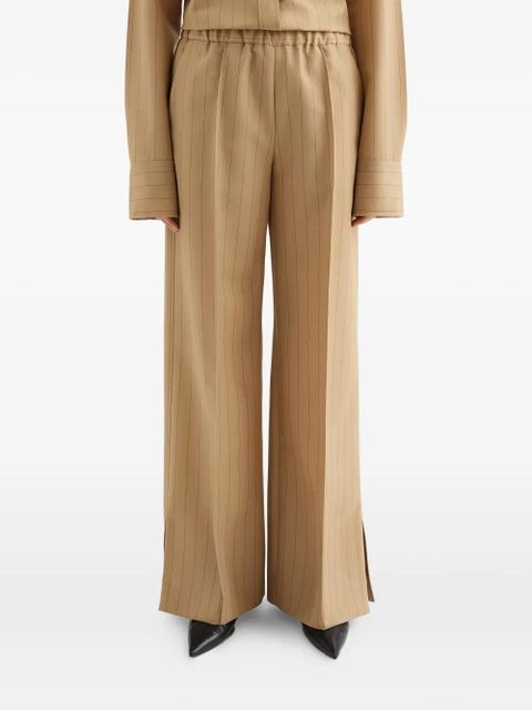 Jil Sander pinstriped trousers - Neutrals