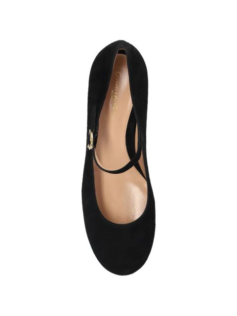 Gianvito Rossi Mary Jane suede pumps - Black