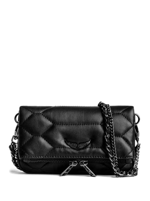 Zadig&Voltaire mini Rock Nano quilted chain clutch - Black - zdjęcie produktu nr 1