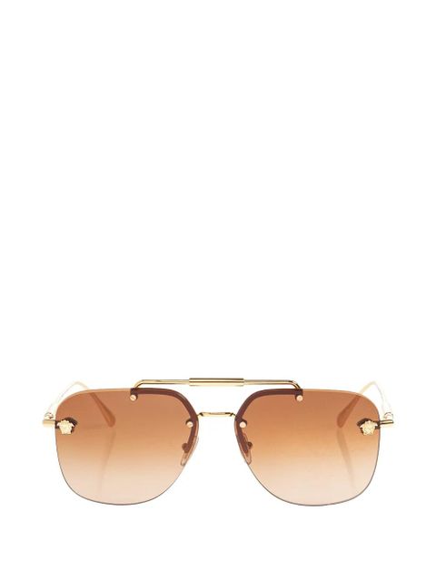 Versace Eyewear Medusa pilot sunglasses - Gold - zdjęcie produktu nr 1
