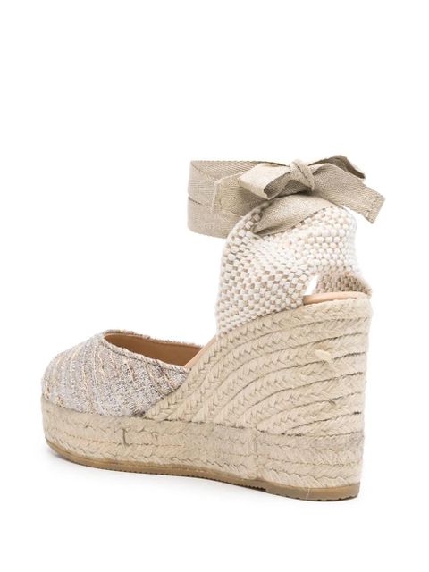 Manebi 90mm Monaco espadrilles - Gold