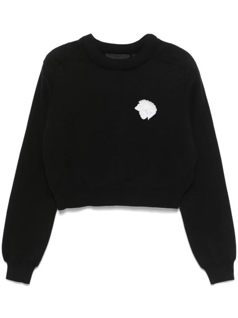 ROTATE BIRGER CHRISTENSEN Firm sweater - Black - zdjęcie produktu nr 1