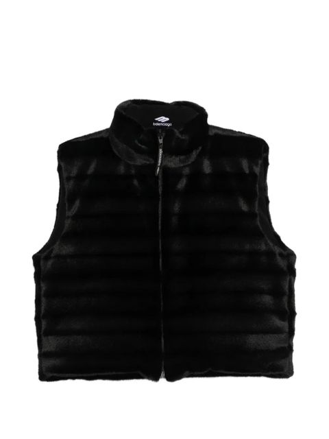 Balenciaga zip sleeveless gilet - Black - zdjęcie produktu nr 1