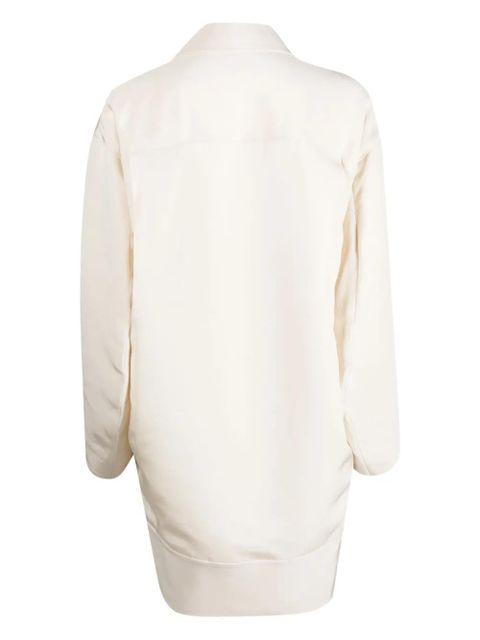 KHAITE Kal silk shirtdress - Neutrals - zdjęcie produktu nr 2