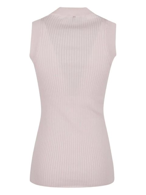 Sportmax ribbed sleeveless top - Pink - zdjęcie produktu nr 2