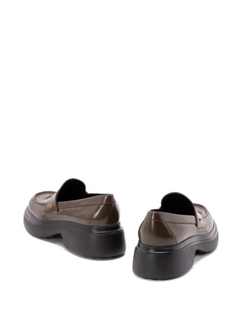 Tod's penny-leather loafers - Brown