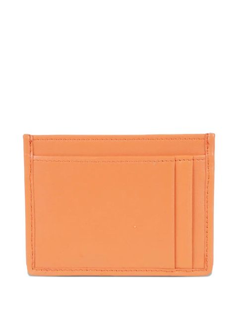 Miu Miu matelassé-motif card holder - Orange - zdjęcie produktu nr 2