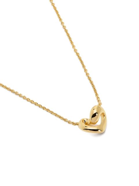 Monica Vinader infinity heart necklace - Gold
