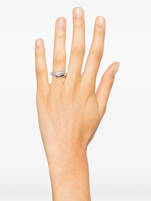Swarovski Dextera crystal embellished ring - Silver - zdjęcie produktu nr 2