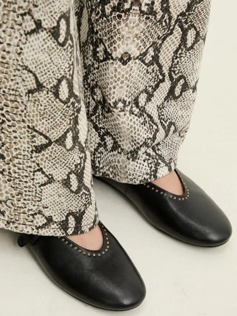 Answear.LAB baleriny skórzane kolor czarny - zdjęcie produktu nr 2