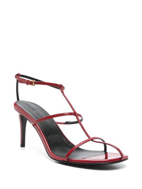KHAITE 75mm Cage sandals - Red - zdjęcie produktu nr 2