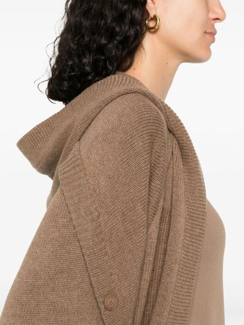 Max Mara hooded cardigan - Brown