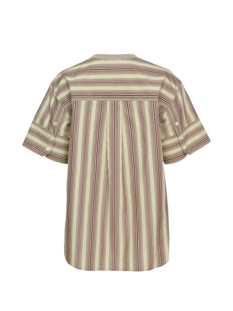 3.1 Phillip Lim striped-panel pocket T-shirt - Neutrals - zdjęcie produktu nr 2