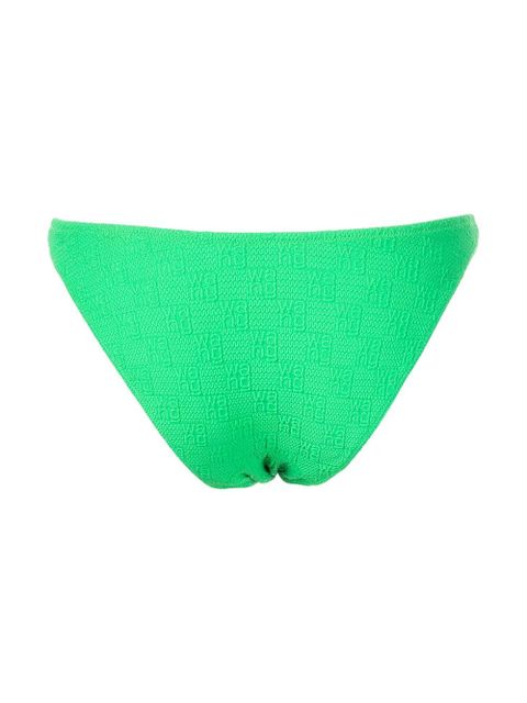 Alexander Wang knit logo bikini bottoms - Green - zdjęcie produktu nr 2