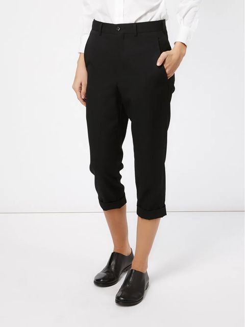 Comme Des Garçons cropped trousers - Black