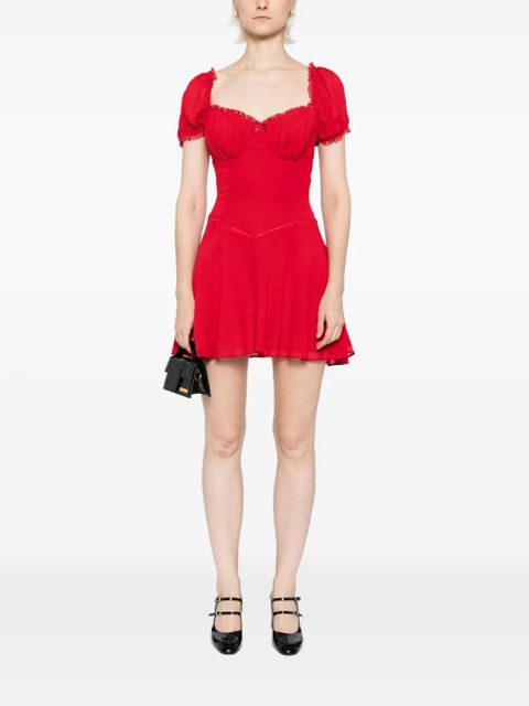 Reformation Ondine dress - Red