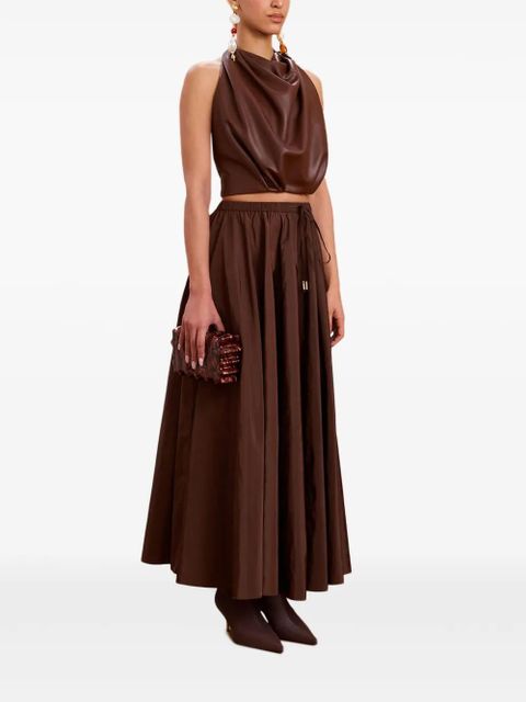 Cult Gaia Rosalee skirt - Brown - zdjęcie produktu nr 2
