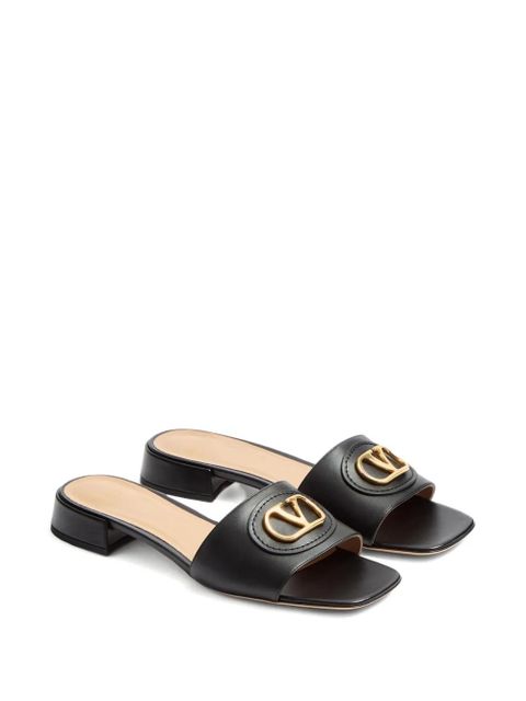 Valentino Garavani 20mm VLogo Signature slides - Black