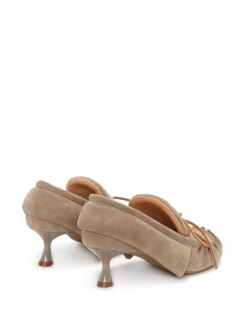 JW Anderson suede moccasin pumps - Neutrals - zdjęcie produktu nr 2