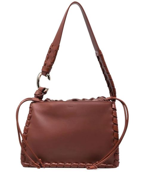 Chloé Tess leather shoulder bag - Brown - zdjęcie produktu nr 1