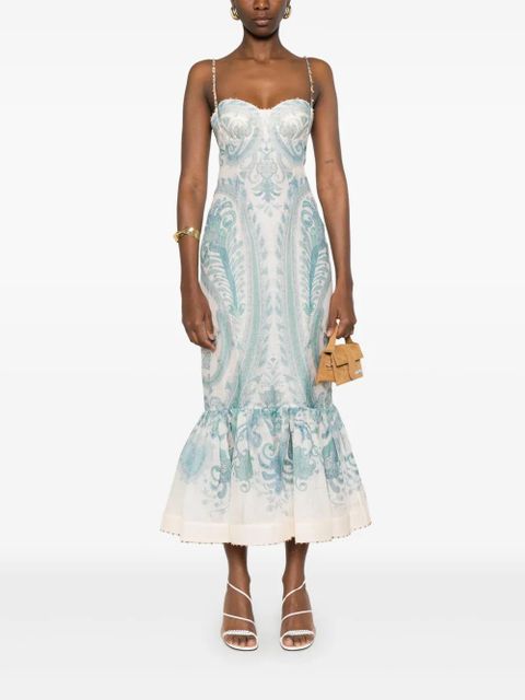 ZIMMERMANN Illuminate maxi dress - Blue