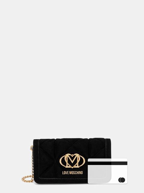 Love Moschino torebka kolor czarny JC5640PP0NKE0000