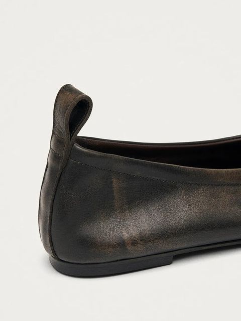 Alohas baleriny skórzane Rosalind